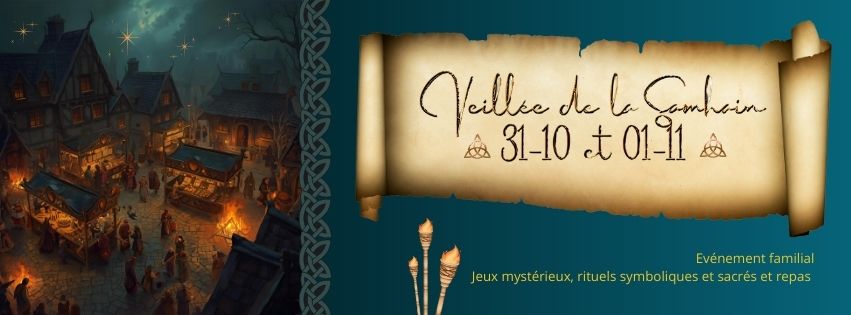 Veillée de la Samhain ce 31 octobre